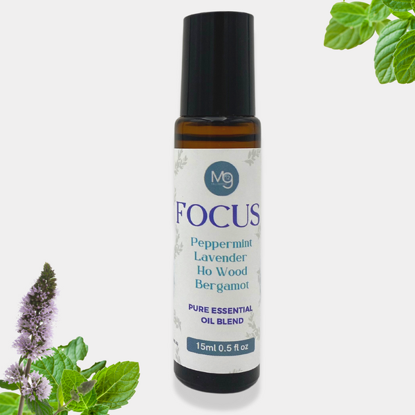 FOCUS ESSENTIAL OIL ROLLER 15ML - Heat Wheat Products