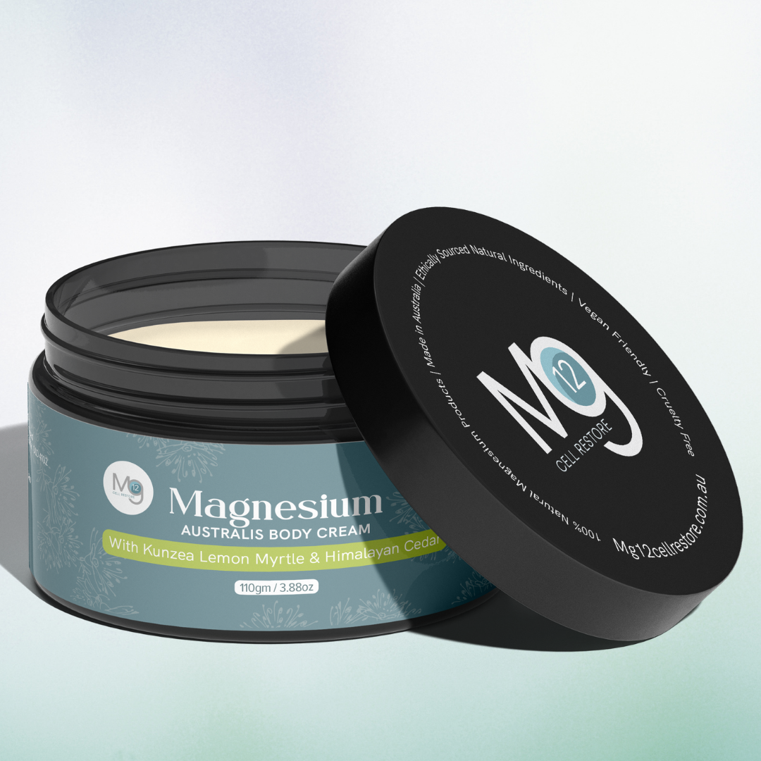 MAGNESIUM AUSTRALIS BODY CREAM - 110G - Heat Wheat Products