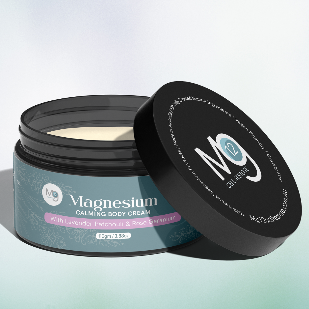 MAGNESIUM CALMING BODY CREAM 110G - Heat Wheat Products