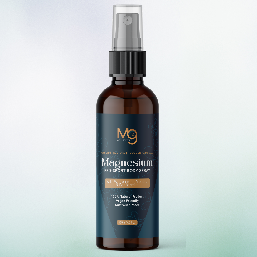 MAGNESIUM OIL PRO-SPORT BODY SPRAY 125ML - Heat Wheat Products